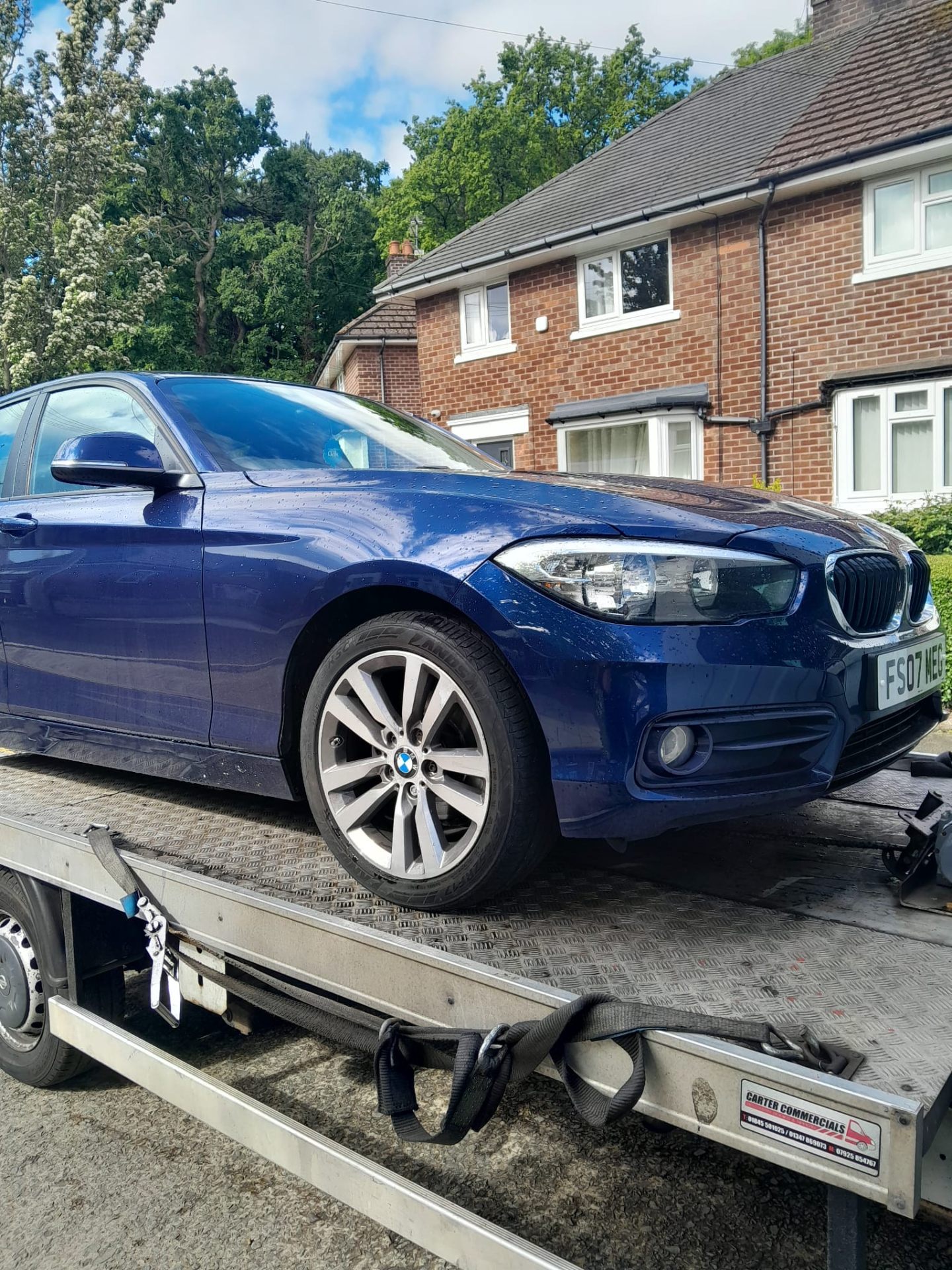 BMW 1 Series collected in Chester
