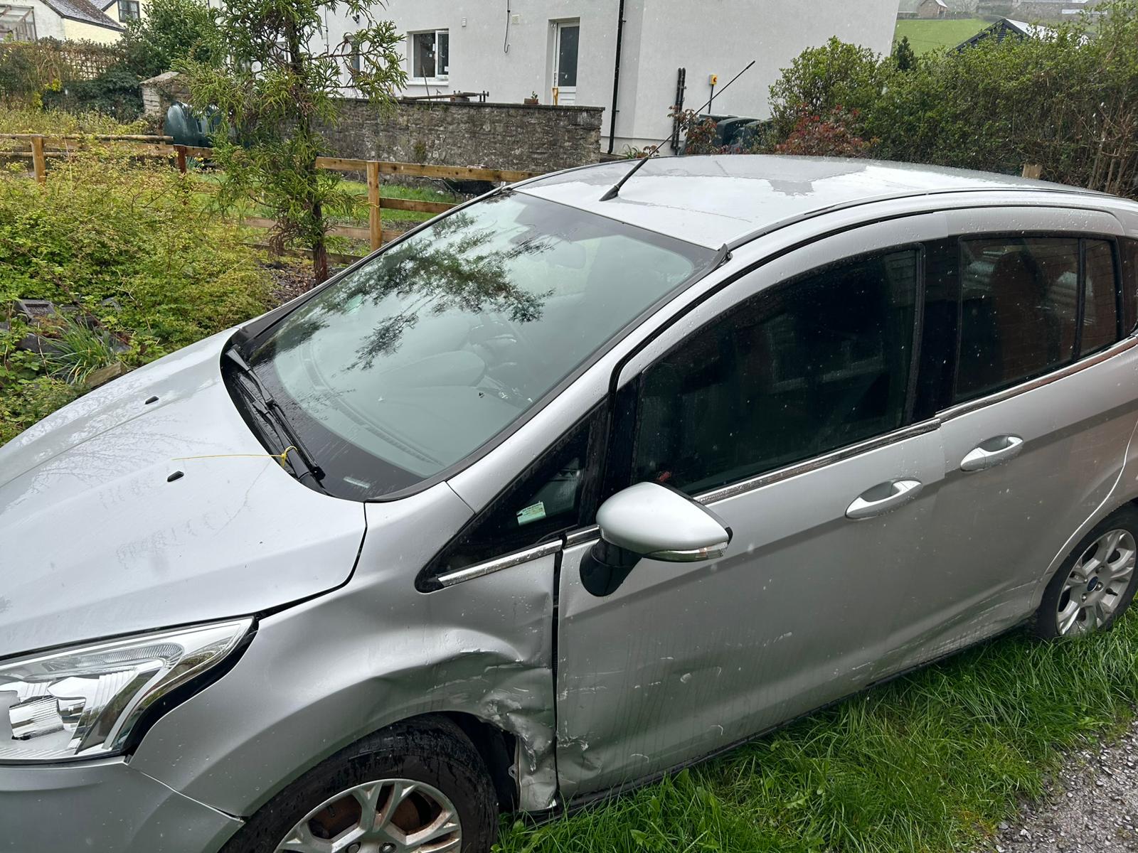Ford B-Max picked up in Birkenhead