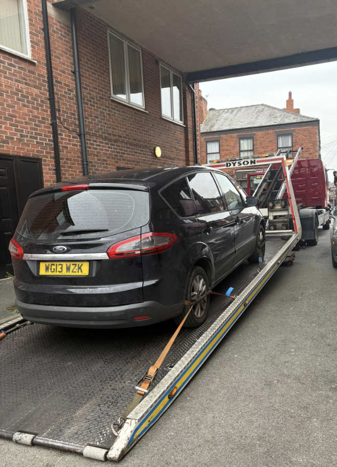 Ford S-Max collected in Birkenhead