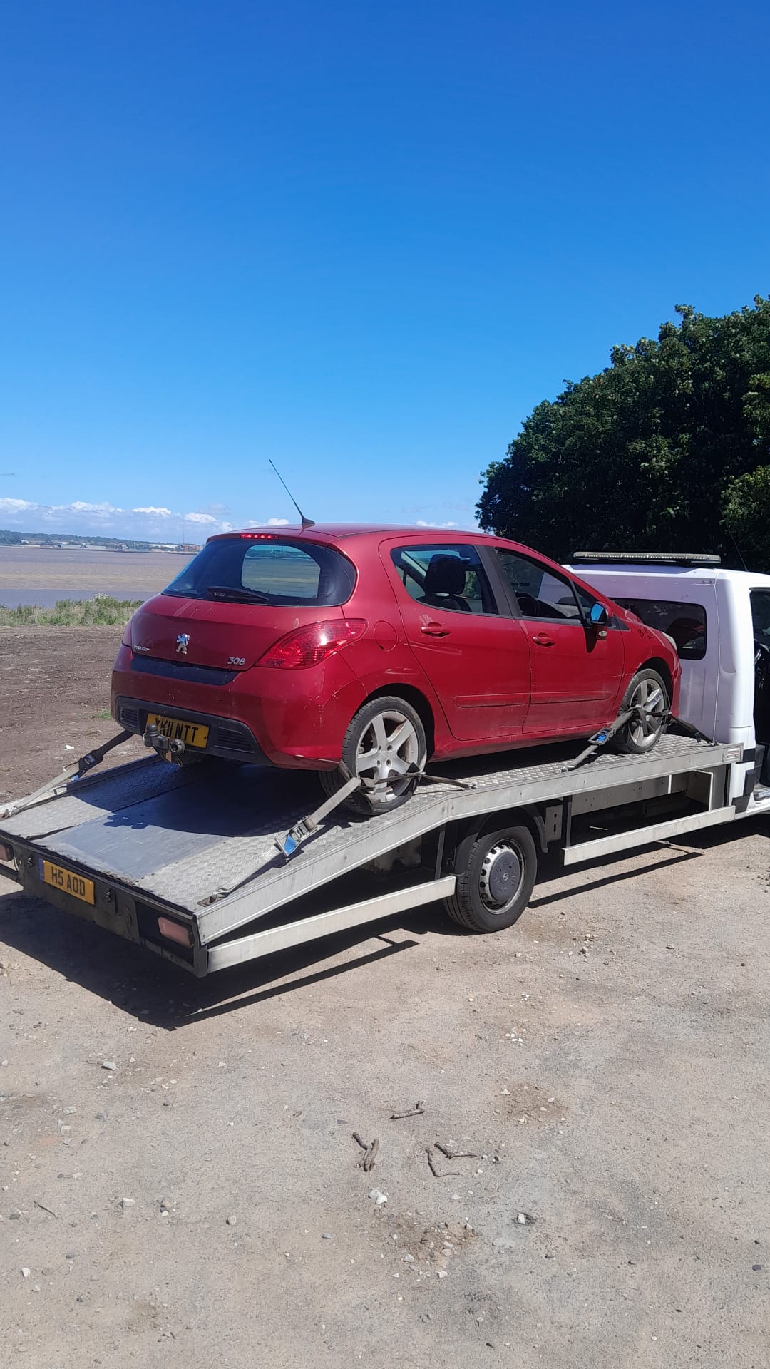 Peugeot 308 collected in Bromborough