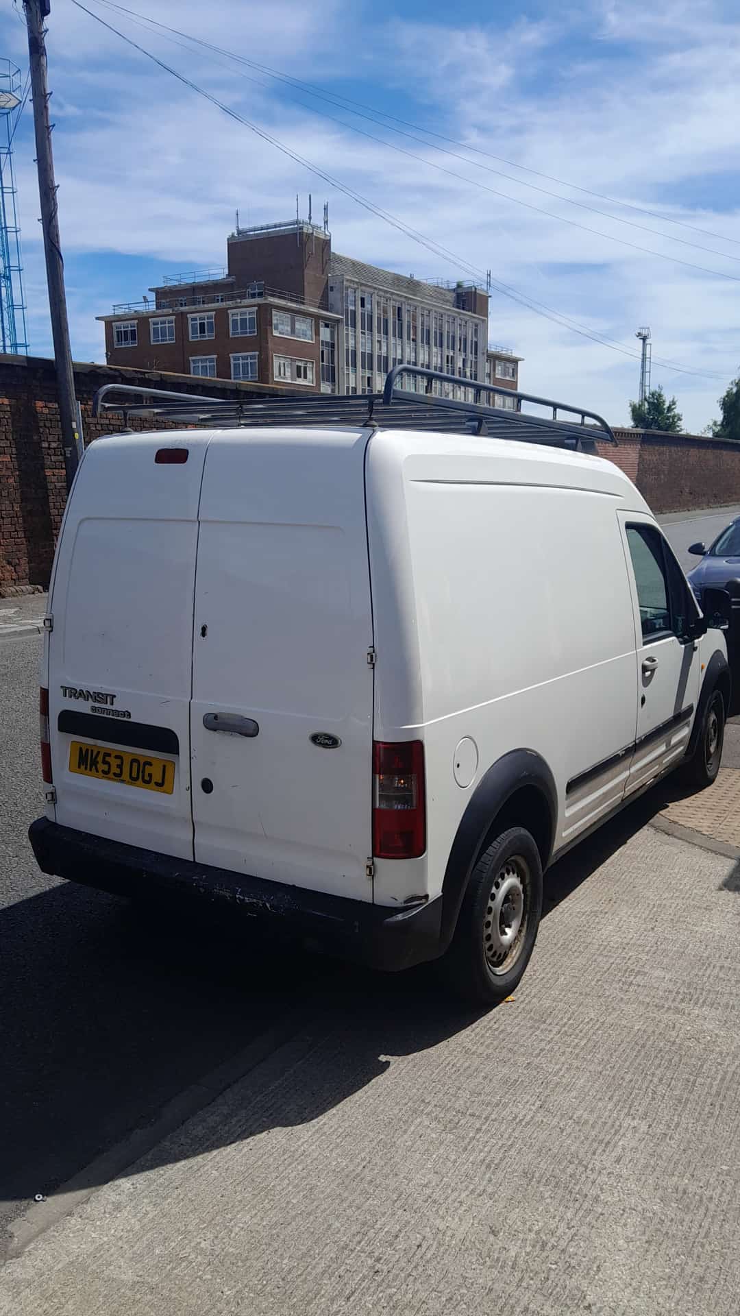 Ford Transit Connect collected in Birkenhead